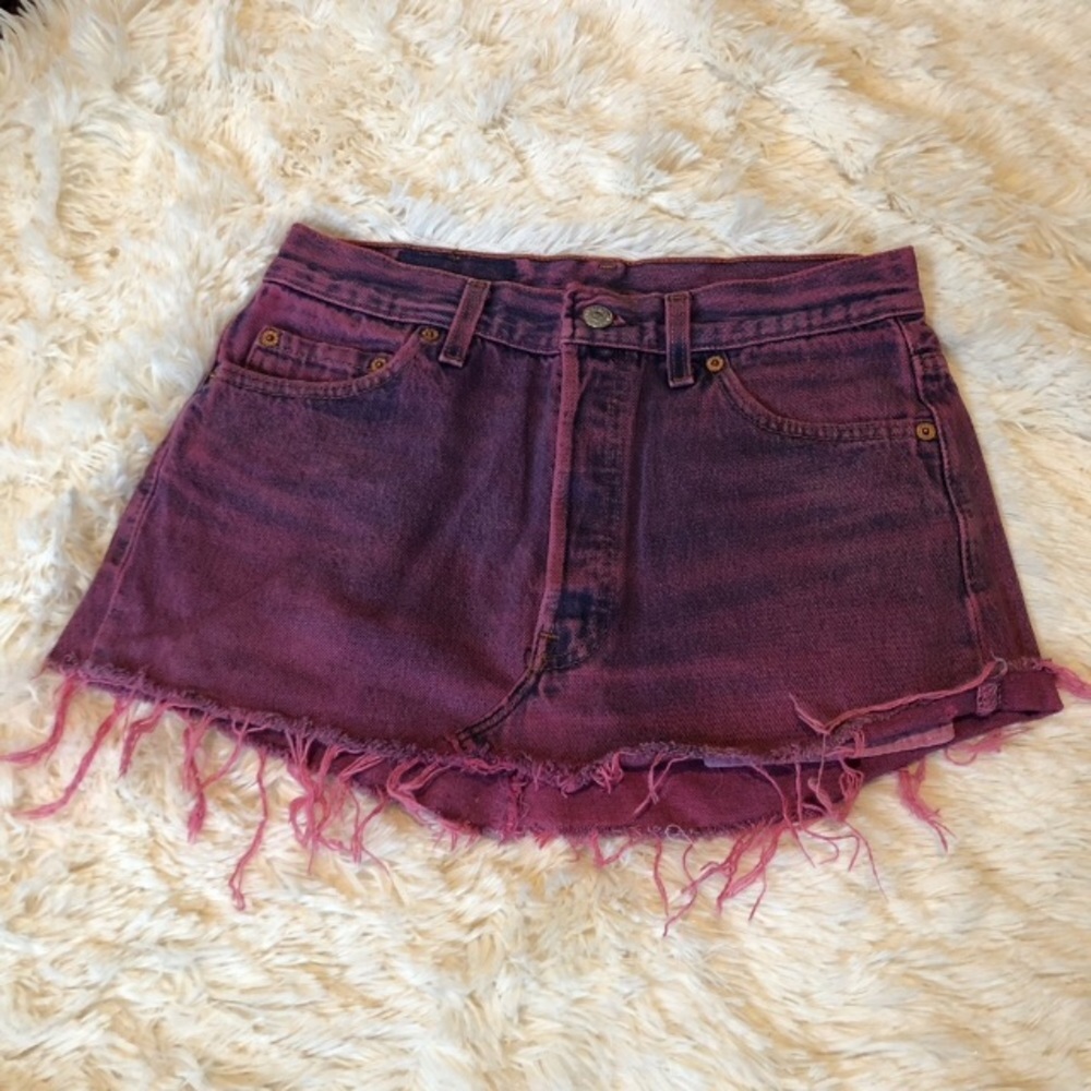 LEVI’S - Pink/Purple Jean Skirt